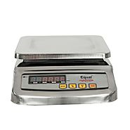 EQUAL Table Top Digital Weighing Scale | Table Top Weighing Machine 20Kg