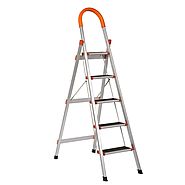 EQUAL Wide Step Ladder | 4 Step Ladder | Home Step Ladder | Office Ladder
