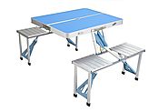 EQUAL Folding Picnic Table | Picnic Table | Outdoor Folding Table