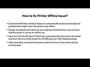 HP Officejet Pro 7740 Troubleshooting Guidance