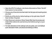 HP Officejet Pro 8710 Scan Function Guidance | 123.hp.com/ojpro8710