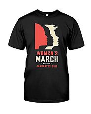 Women's March Virginia VA T shirt 2019 Classic T-Shirt