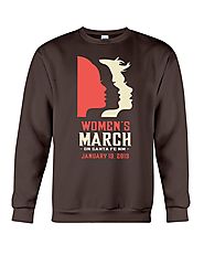 Women's March 2019 Santa Fe T Shirt Crewneck Sweatshirt