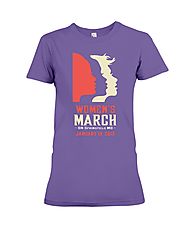 Women's March 2019 Springfield T Shirt Premium Fit Ladies Tee