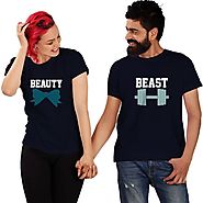 Shop Brand New Couple T-shirts Online in India: Beyoung