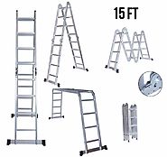 EQUAL - Multipurpose Aluminium Folding Super Ladder | Buy Foldable Ladder Online