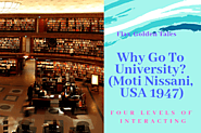 Why Go To University? - Four Levels of Interacting | Flax Golden Tales - MeroFuture