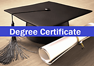 11+ Degree Certificate Templates | Free Printable Word & PDF