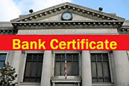 10+ Bank Certificate Formats | Free Printable Word & PDF