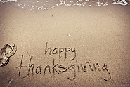 Celebrating Thanksgiving at the Beach