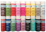 Martha Stewart Craft Kits For Women Satin Paints 18-Pack