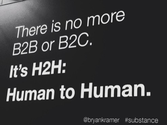 There Is Only Human to Human | Social Media Today