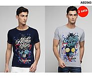 Buy The Latest And Most Trendy Tshirts at the price of one | buy graphic tshirts online | combo tshirts | zinnga