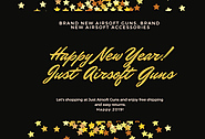 Just Airsoft Guns Wishes You A Happy New Year 2019!