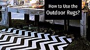 How to Use the Outdoor Rugs? - Fab Habitat Australia - One Stop Shop for Eco-Friendly Homewares