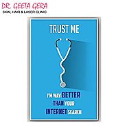 Choose the better one.. #doctor #derma... - Dr. Geeta Gera Skin, Hair & Laser Clinic | Facebook