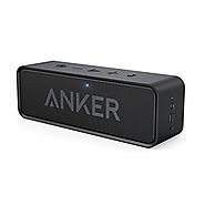 Anker SoundCore Bluetooth Speaker with 24-Hour Playtime, 66-Foot Bluetooth Range & Built-in Mic, Dual-Driver Portable...