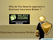 Why do You Need to approach a Business Insurance Broker?