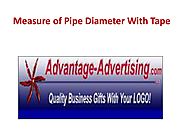 Measure of Pipe Diameter With Tape