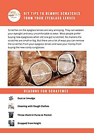 DIY Tips to Remove Scratches from Your Eyeglass Lenses