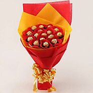 Send Bouquet of Chocolates Same Day Delivery - OyeGifts