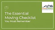 The essential moving checklist you must remember