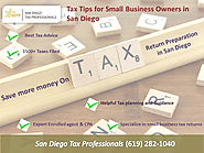 Tax Tips for Small Business Owners in San Diego