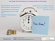 San Diego Tax Professionals - Complete Guide to Tax Saving