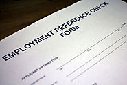 Find Employees with An Employment Reference Check