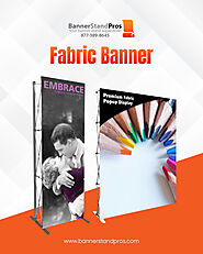 Get Premium Fabric Banner Stands At Banner Stand Pros