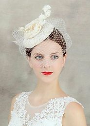 Hot-selling Hand-made Linen Flower Headdress Hat Wedding Dress Accessories Veil Bride Jewelry