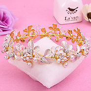 European Baroque Crown Alloy Diamond Jewelry Bride Crown Hot Selling Wedding Bride Headwear