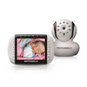 Motorola MBP36 Remote Wireless Video Baby Monitor with 3.5-Inch Color LCD Screen, Infrared Night Vision and Remote Ca...