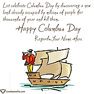 Happy Columbus Day Greetings 2020 – Best Columbus Day Greetings Images & Pictures