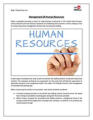 Human Resources Outsourcing & Staffing Solution