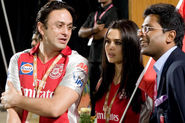 King XI Punjab Preity Zinta, Ness Wadia HD Wallpaper, Images, Pictures