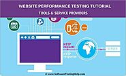 Website Performance Testing Tools and Services