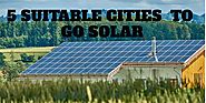 Top 5 Suitable cities to Go Solar in North Carolina