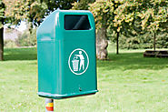 Right Place For Indoor and Outdoor Garbage Trash Receptacles – Cleaning and Janitorial Supplies