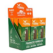 Mango Flavored CBD Prefilled Cartridge from Free The Leaf