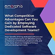 What Competitive Advantages Can You Gain by Employing Dedicated Software Development Teams?