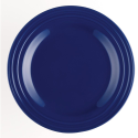 Rachael Ray™ Dinnerware Double Ridge 4 Piece Dinner Plate Set, Blue