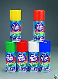 Temporary Hairspray Hair Spray Dye Color Can Makeup Halloween 3Oz