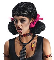 Zombie Costume Makeup Stitch Kit Stitches Choker Latex Prosthetic Appliance