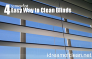 4 *Somewhat* Easy Ways to Clean Blinds