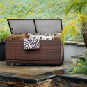 RST Outdoor Woven PE Rattan Deck Box