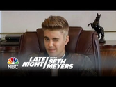 Justin Bieber Deposition - Late Night with Seth Meyers