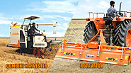 Combine Harvester & Rotavator Overview by FIELD KING