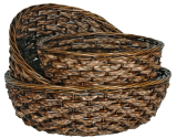 3pc round bowl set- Baskets