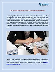 Get Instant Personal Loan at Competitive Interest Rate by zavronf - Issuu
